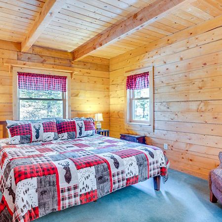 Secluded Black Hawk Log Cabin With Fire Pit! Dış mekan fotoğraf