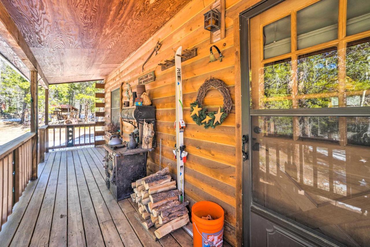 Secluded Black Hawk Log Cabin With Fire Pit! Dış mekan fotoğraf