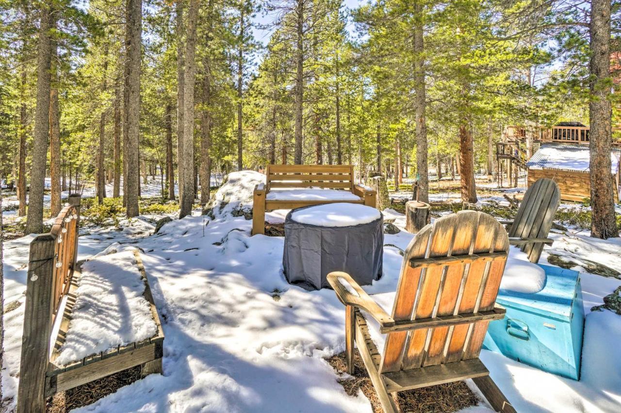 Secluded Black Hawk Log Cabin With Fire Pit! Dış mekan fotoğraf